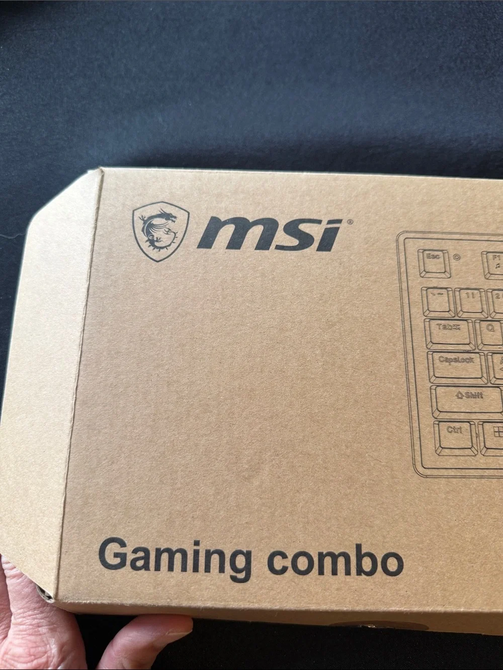 New in box - MSI Gaming keyboard and mouse